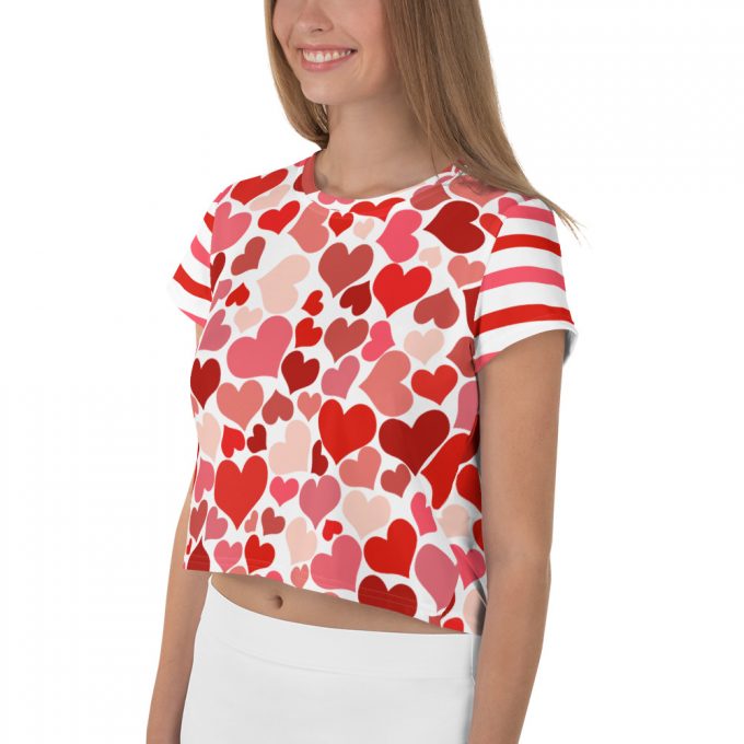 All-Over Print Crop Tee